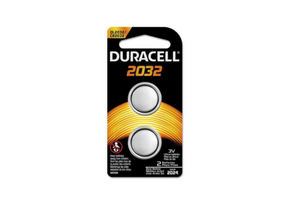 DURACELL 3V 2032 BUTTON /COIN CELL 2 COUNT